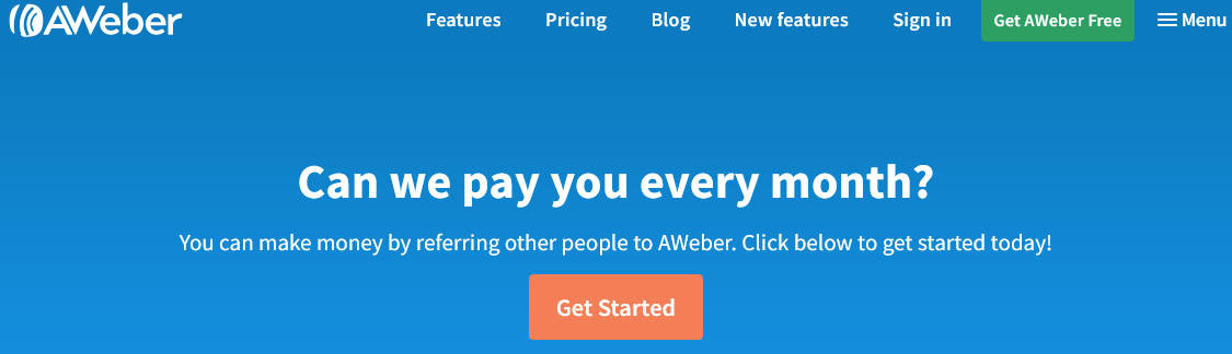 AWeber Affiliate Program