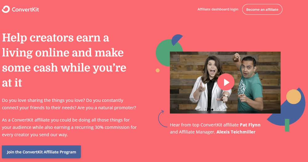 ConvertKit Affiliate Program