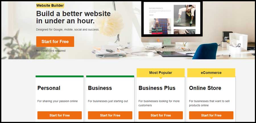 Godaddy Website Builder 