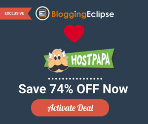 Hostpapa exclusive offer BloggingEclipse