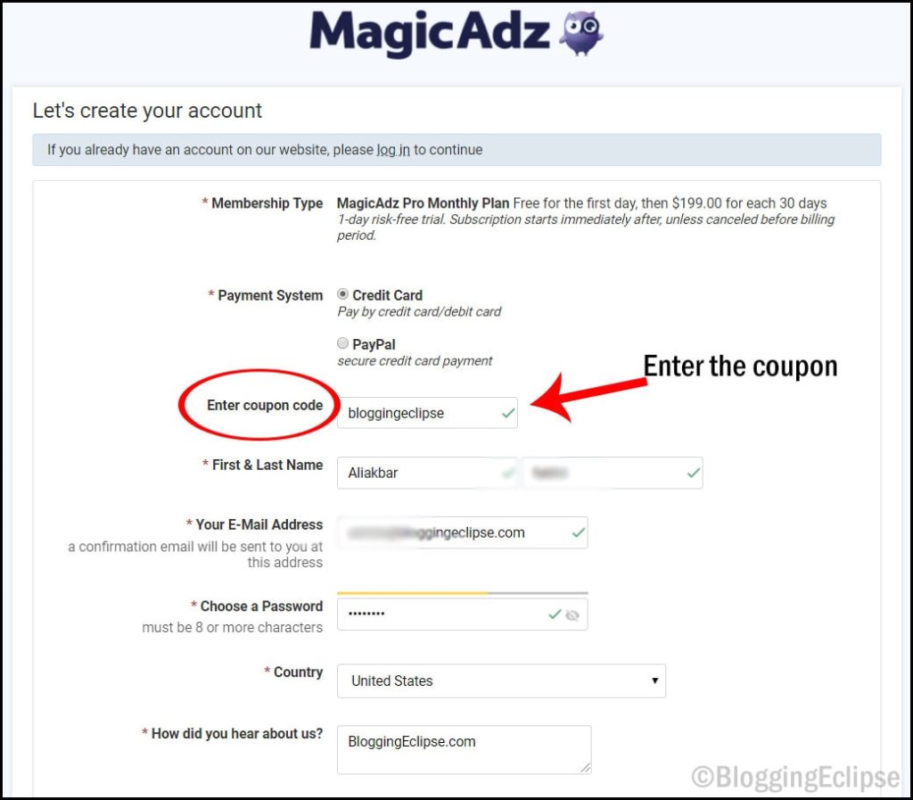 MagicAdz-signup-using-Coupon-1-2