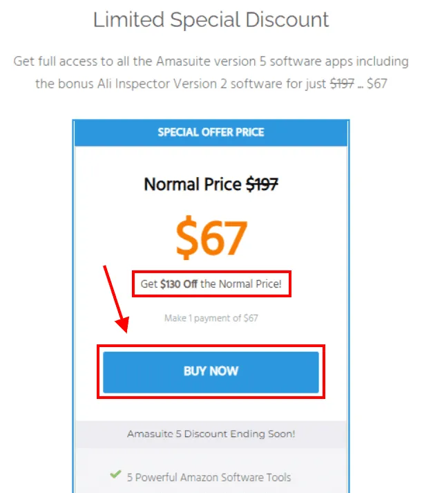 AmaSuite 5 Pricing