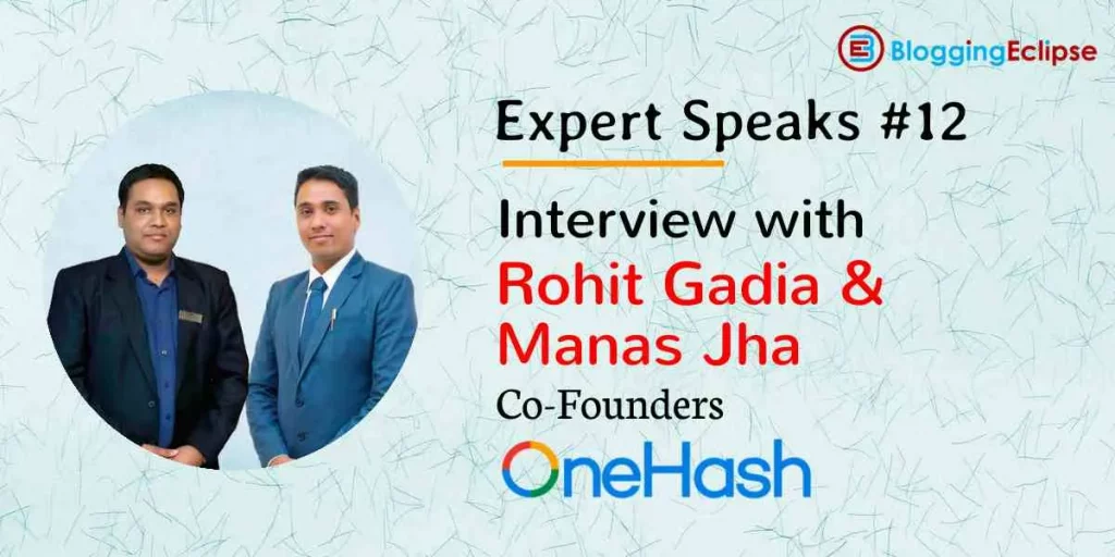 Interview with OneHash Co-Founders: Using FaaS Based CRM to Boost Sales